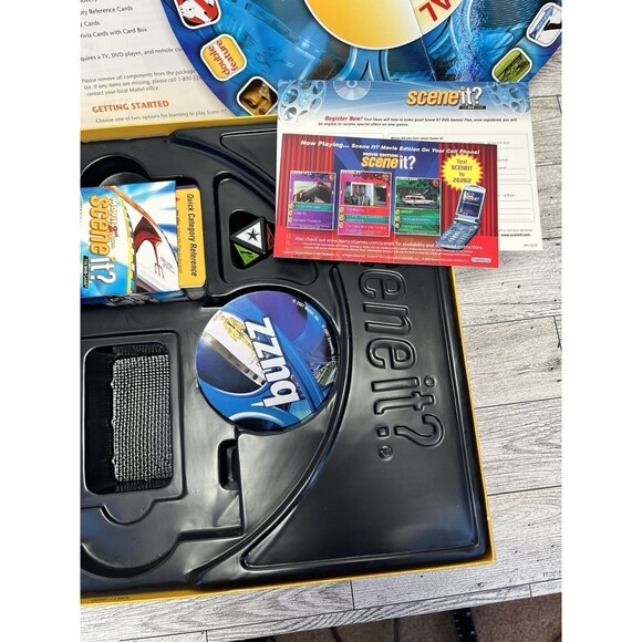 Scene It? Movie 2nd Edition DVD Trivia Board Game Mattel 2007 Preowned COMPLETE - Picture 6 of 10
